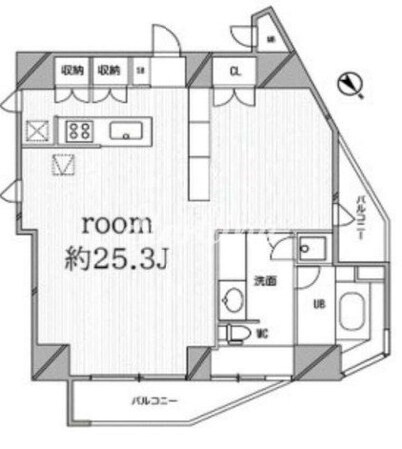 コートモデリア広尾の物件間取画像